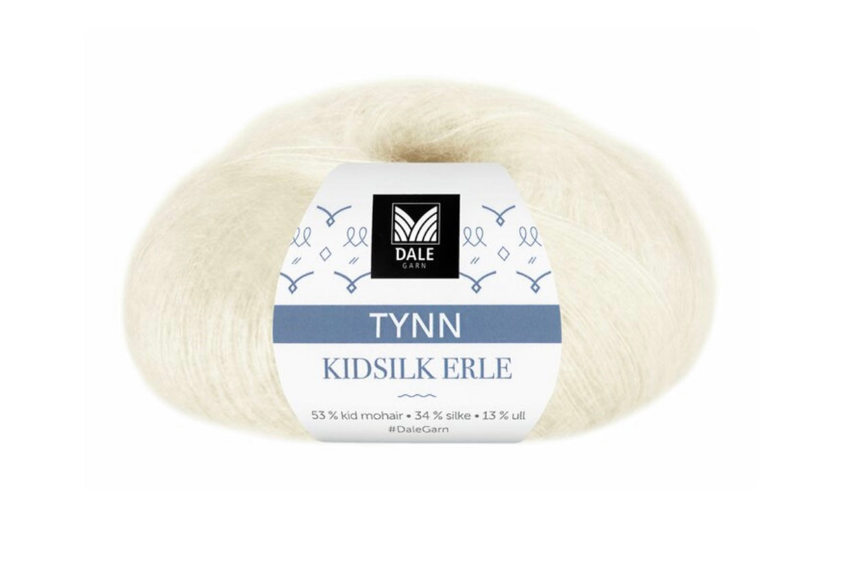 Tynn Kidsilk Erle